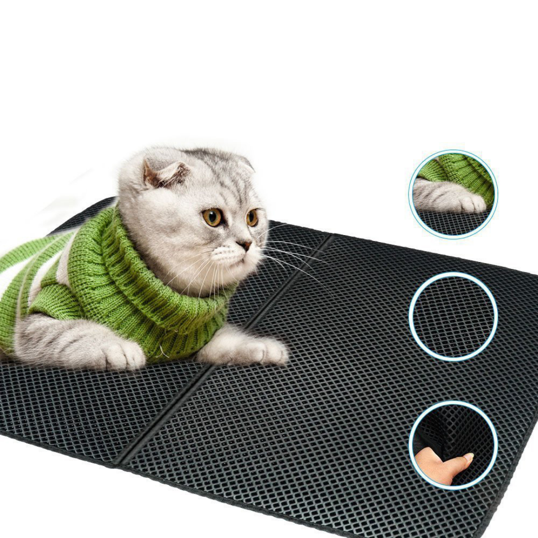 Double Layered Cat Litter Mat