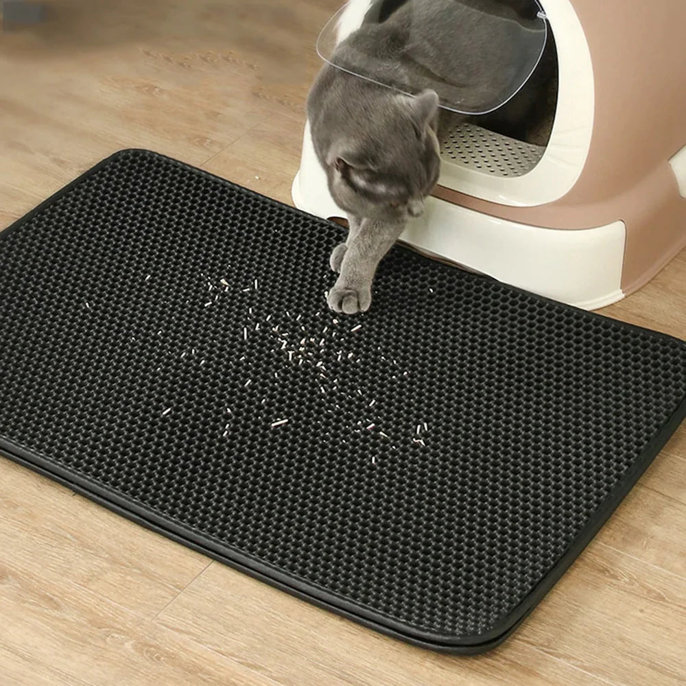 Double Layered Cat Litter Mat